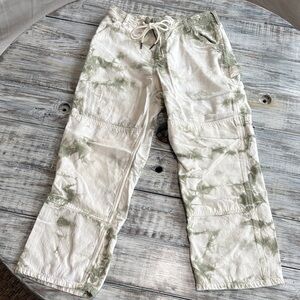 As new, Lucky Brand tie dye carpenter pants, size 8/29